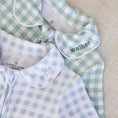 Load image into Gallery viewer, Peter Pan Collar Zipper Footie
