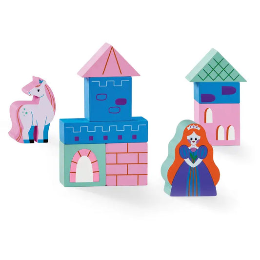 Mini Wood Blocks- Princess Palace