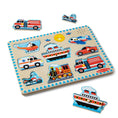 Load image into Gallery viewer, Vehicles 8 Piece Sound Puzzle
