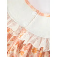Load image into Gallery viewer, Thanksgiving Turkey Floral Lace Ruffle Girls Dress
