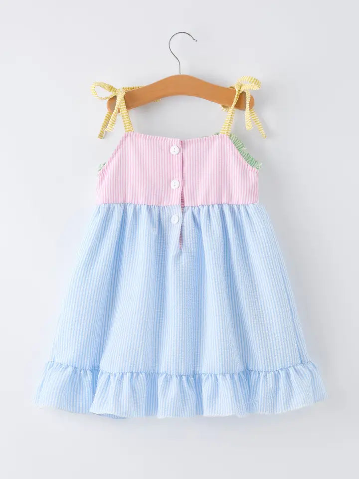 I <3 Mom Smocked Dress