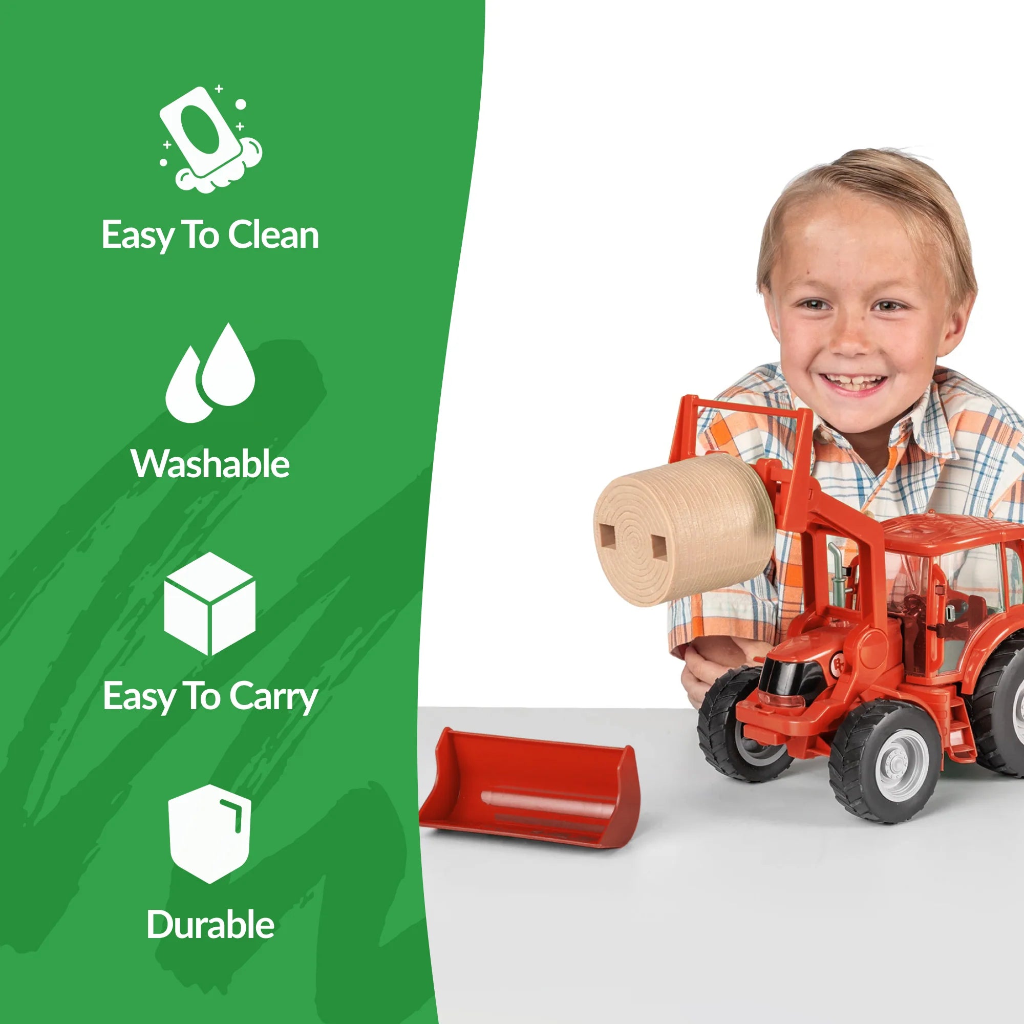 Red Tractor & Implements