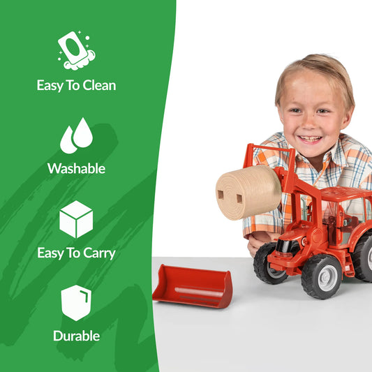Red Tractor & Implements