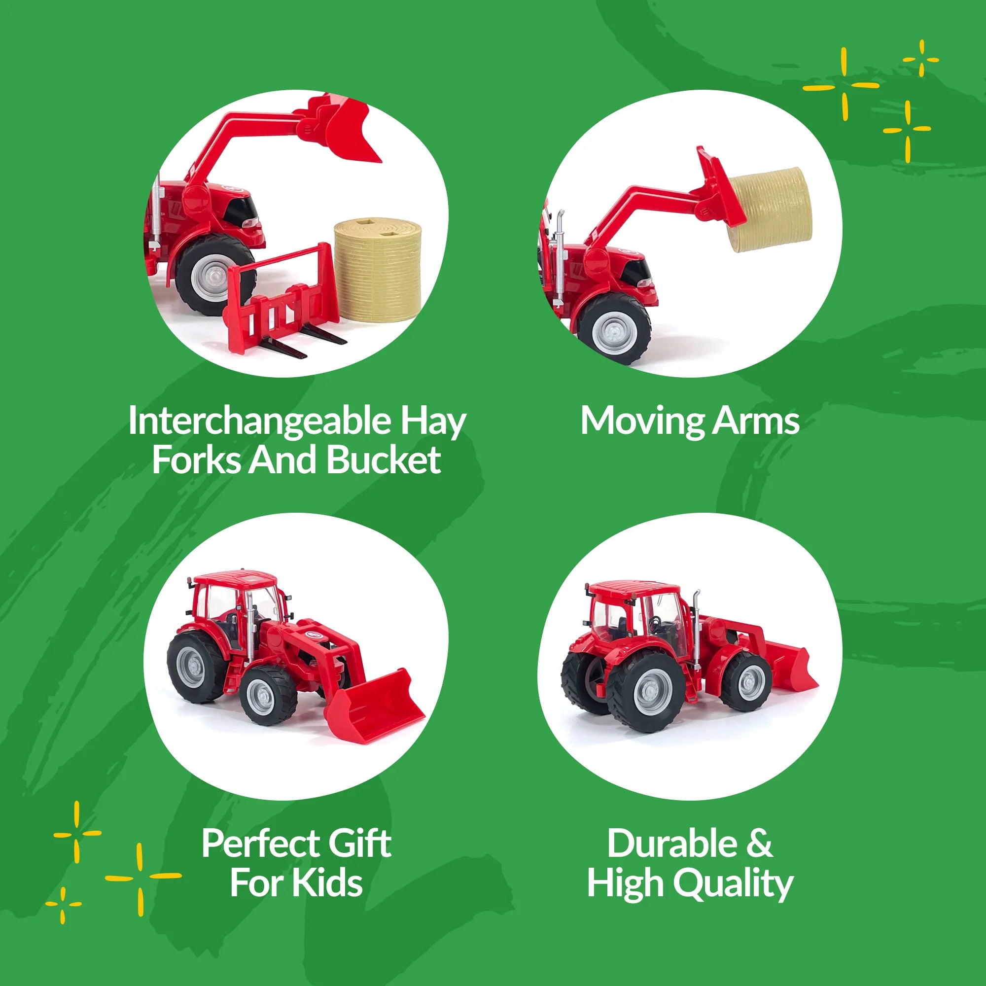 Red Tractor & Implements