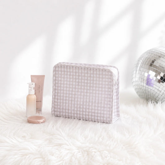 Nylon Gingham Bag