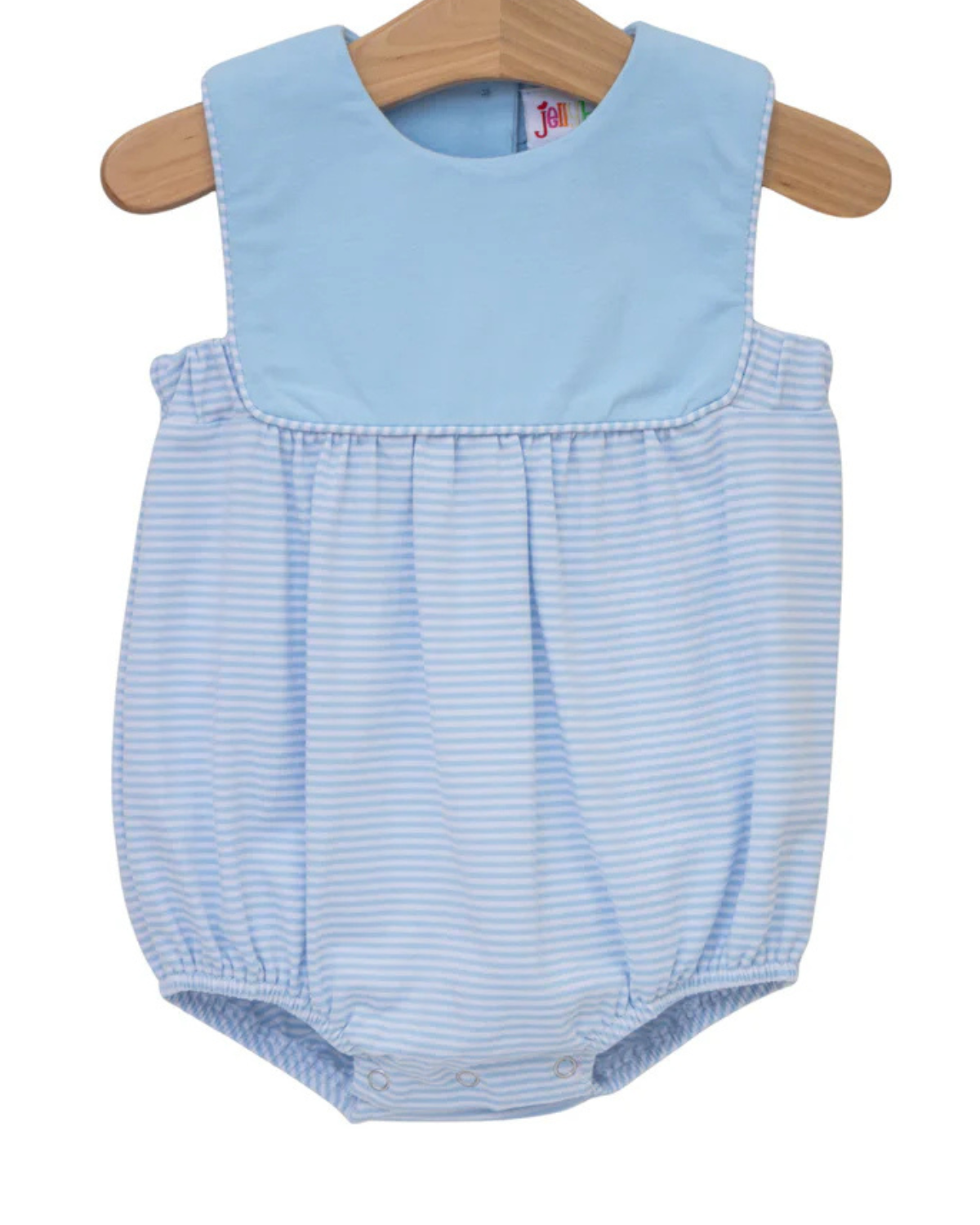 Beau Bubble- Light Blue and Blue Stripe