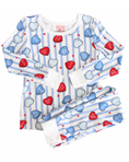 Load image into Gallery viewer, Sweet Like Candy Pajama Set Blue
