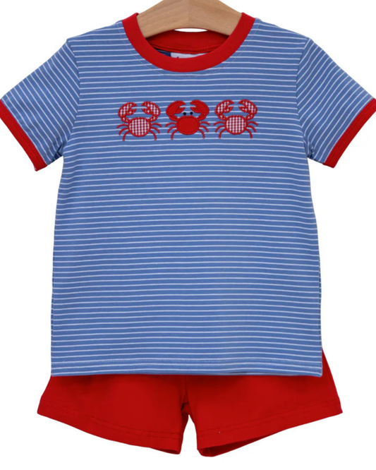 Coastal Crab Short Set