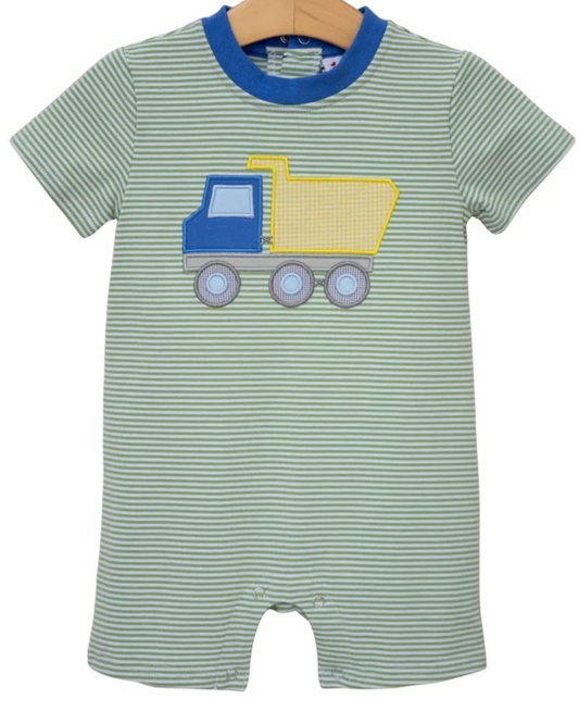 Dump Truck Romper