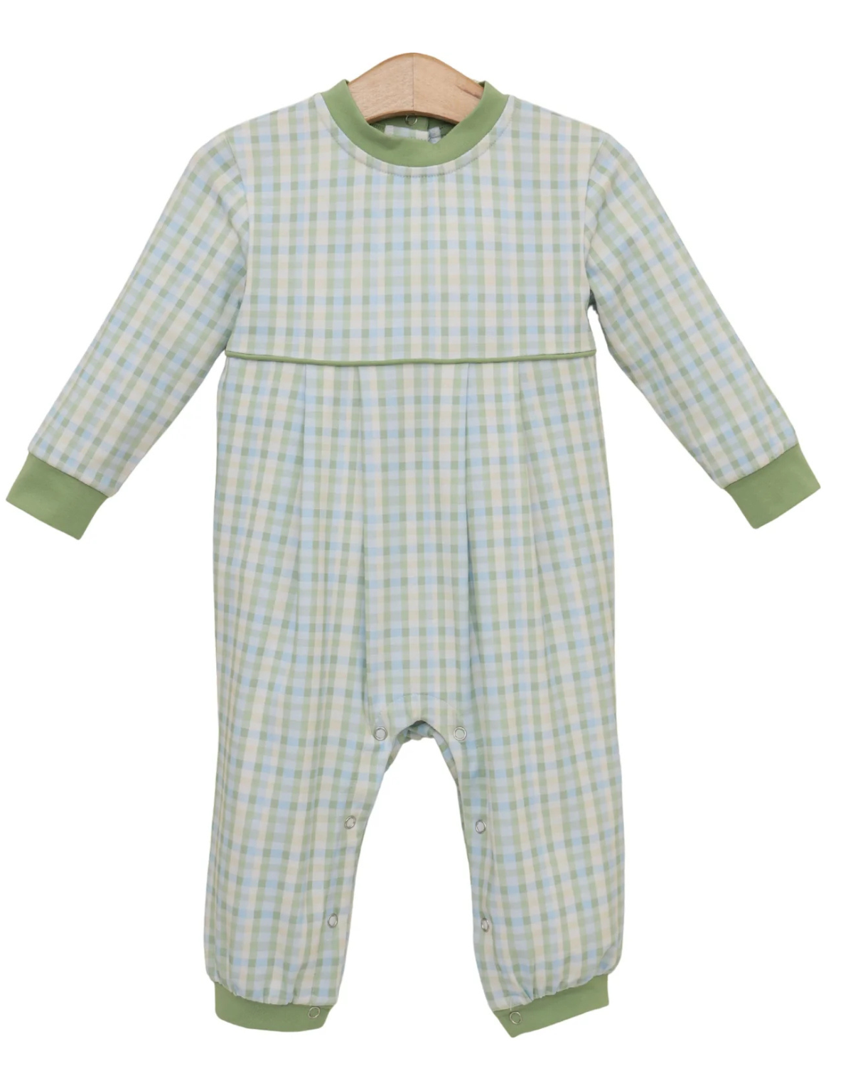 Basin Plaid Patrick Romper