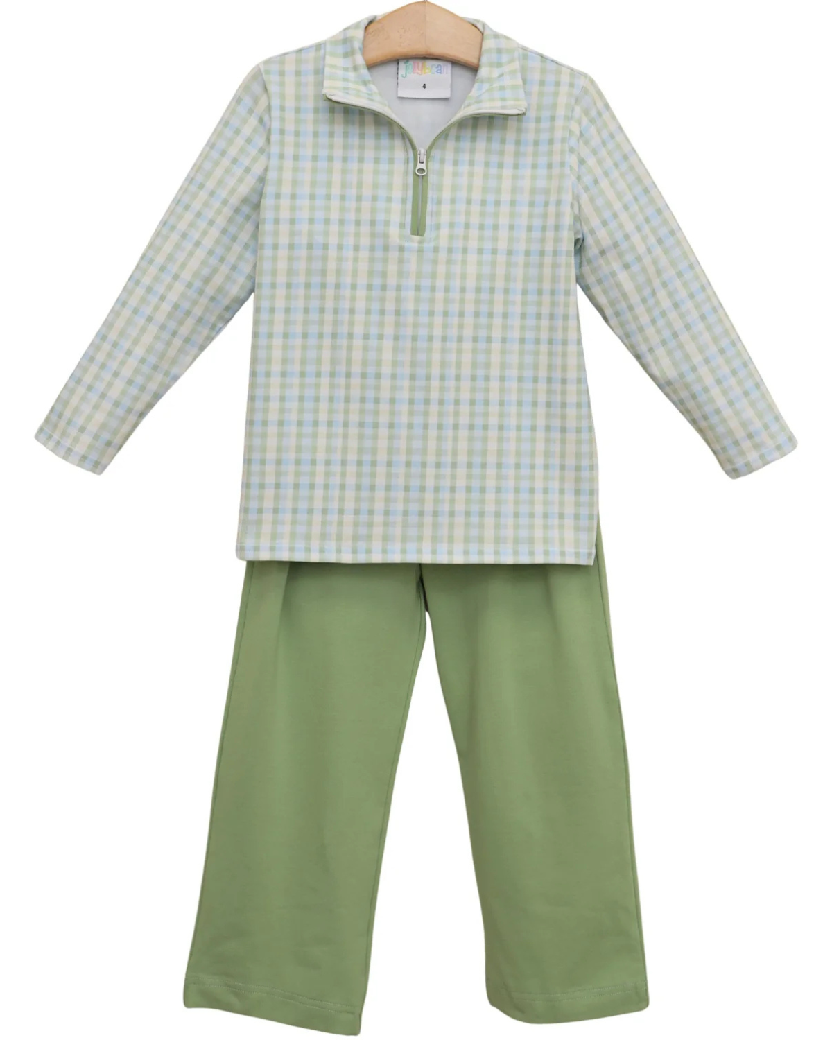 Basin Plaid Evan Pullover Pants Set