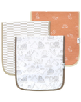 Load image into Gallery viewer, Copper Pearl Gage 3 Pack Burp Cloths
