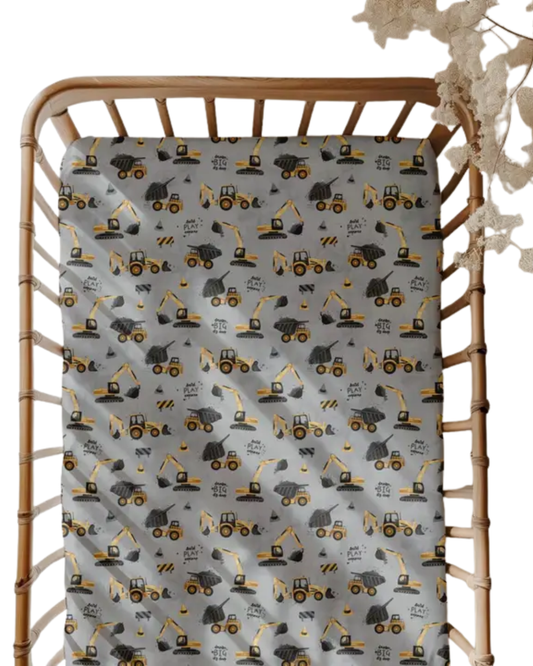 Snooze Crew Crib Sheet