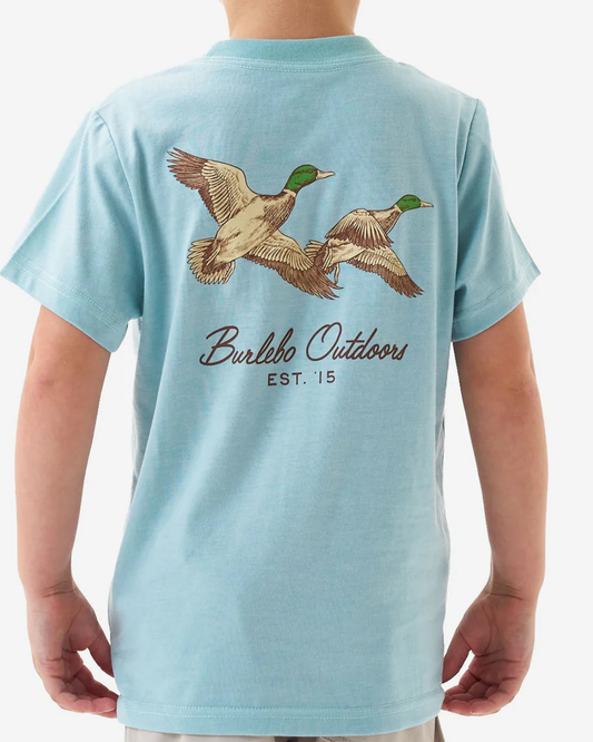 Burlebo Youth SS Tee- Flying Ducks
