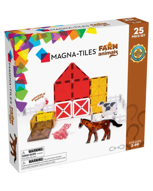 Magna-Tiles Farm Animals 25-Piece Set