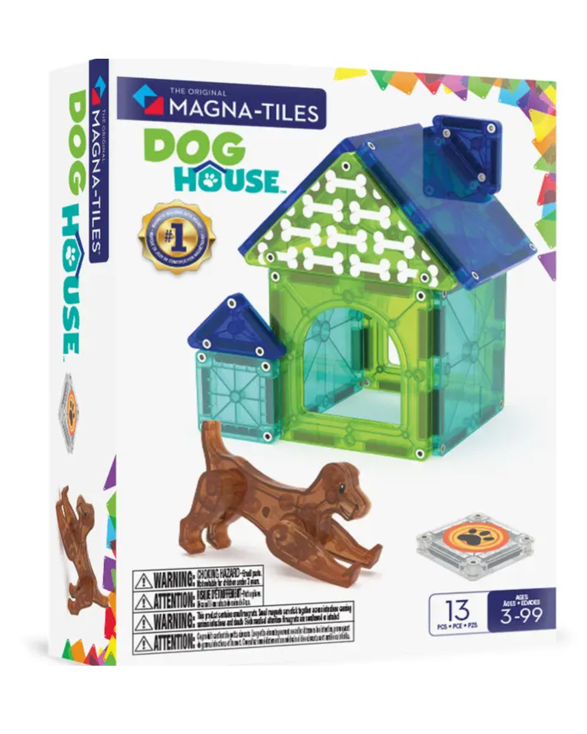 Magna-Tiles Dog House 13-Piece Set