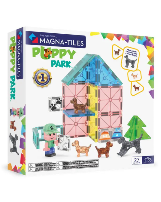 Magna-Tiles Puppy Park 27-Piece Set