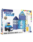 Load image into Gallery viewer, Magna-Tiles Police Station 35-Piece Set
