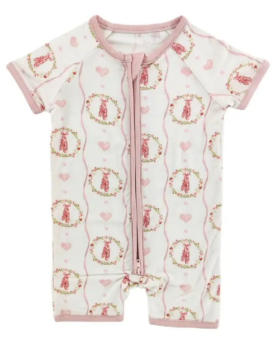 Sweet Ballet Bamboo Short Romper