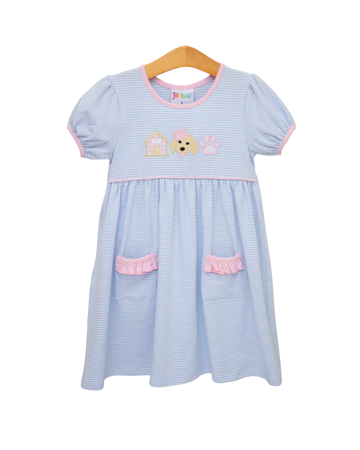 Pups & Paws Ruffle Pocket Dress