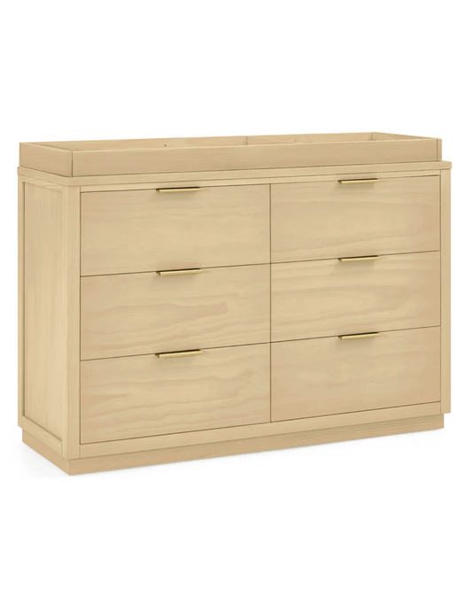 Forever 6 Drawer Dresser - Natural Sandstone