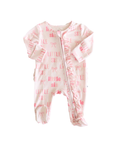 Load image into Gallery viewer, Little Sis Ruffle Zipper Footie
