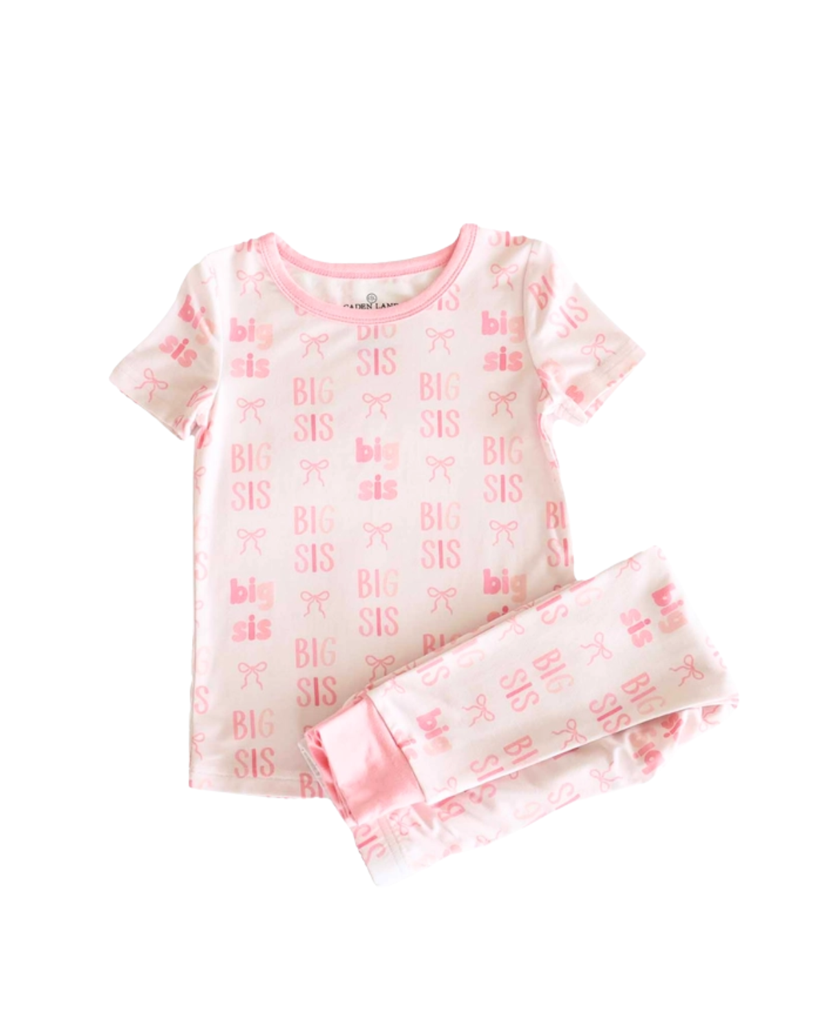 Big Sis Two Piece Pajama Set