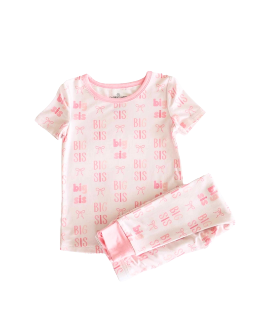 Big Sis Two Piece Pajama Set