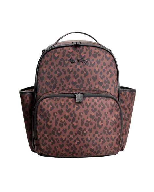 Brown Leopard Mini plus Backpack