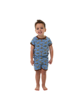 Load image into Gallery viewer, Youth Sleep Short Set- Jumbo Mallards Blue
