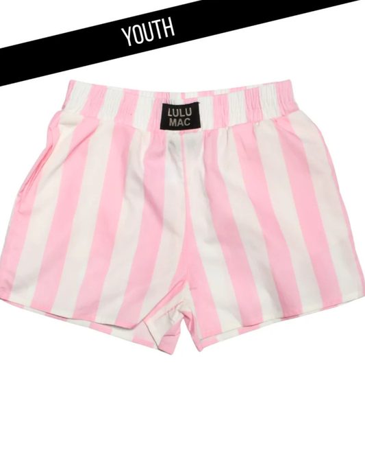 Lulu Mac Pink Darby Kids Shorts