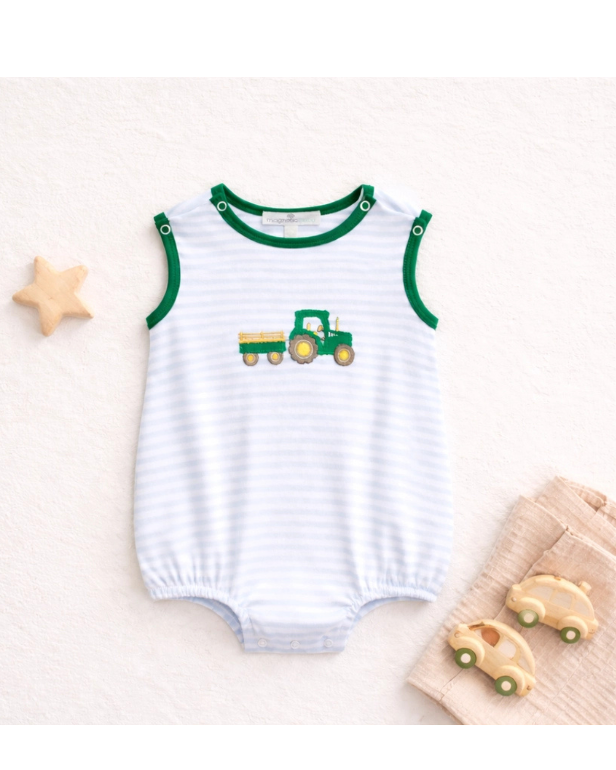 Little Farmer Applique Bubble