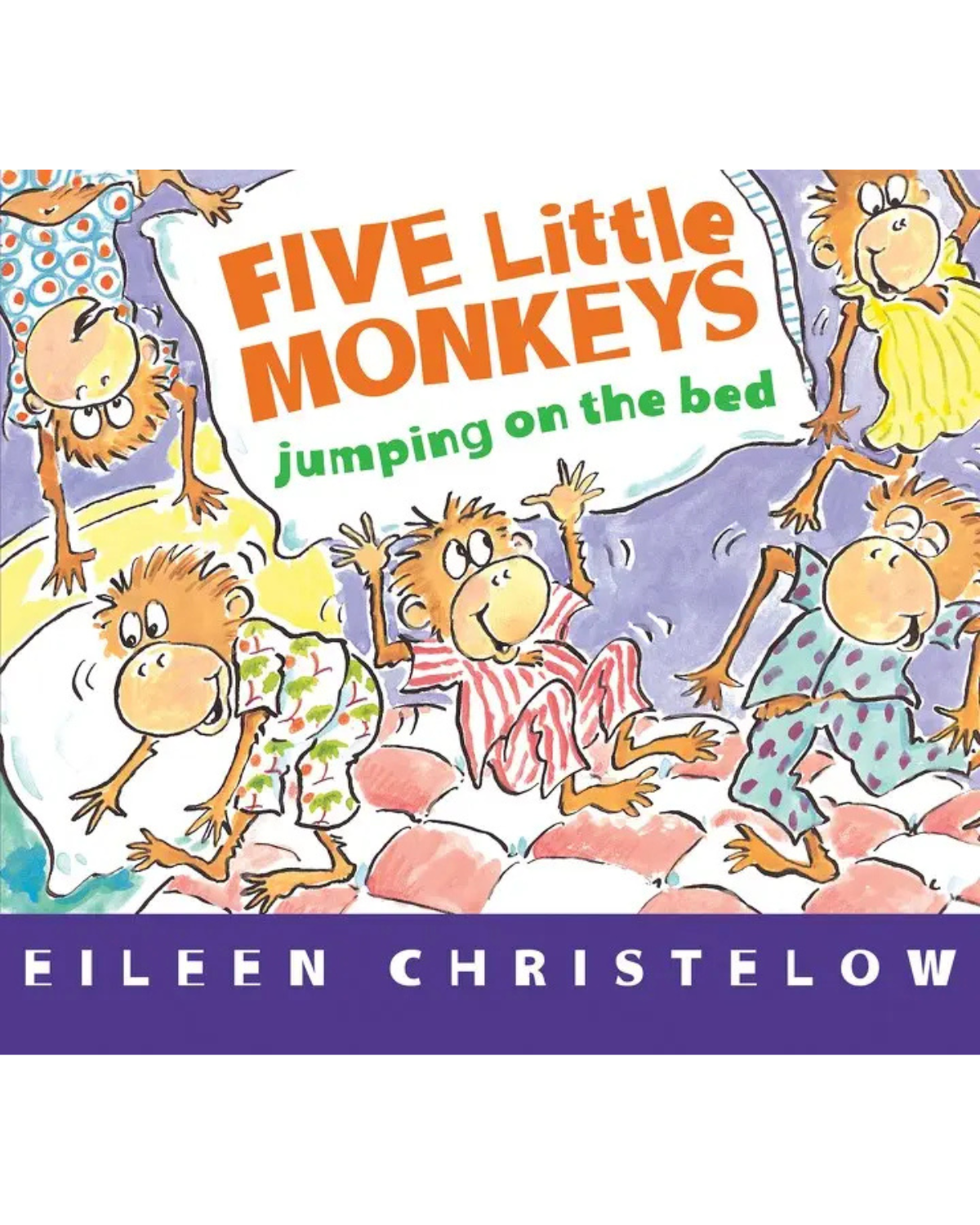 Five Little Monkeys Jumping On The Bed Board Book