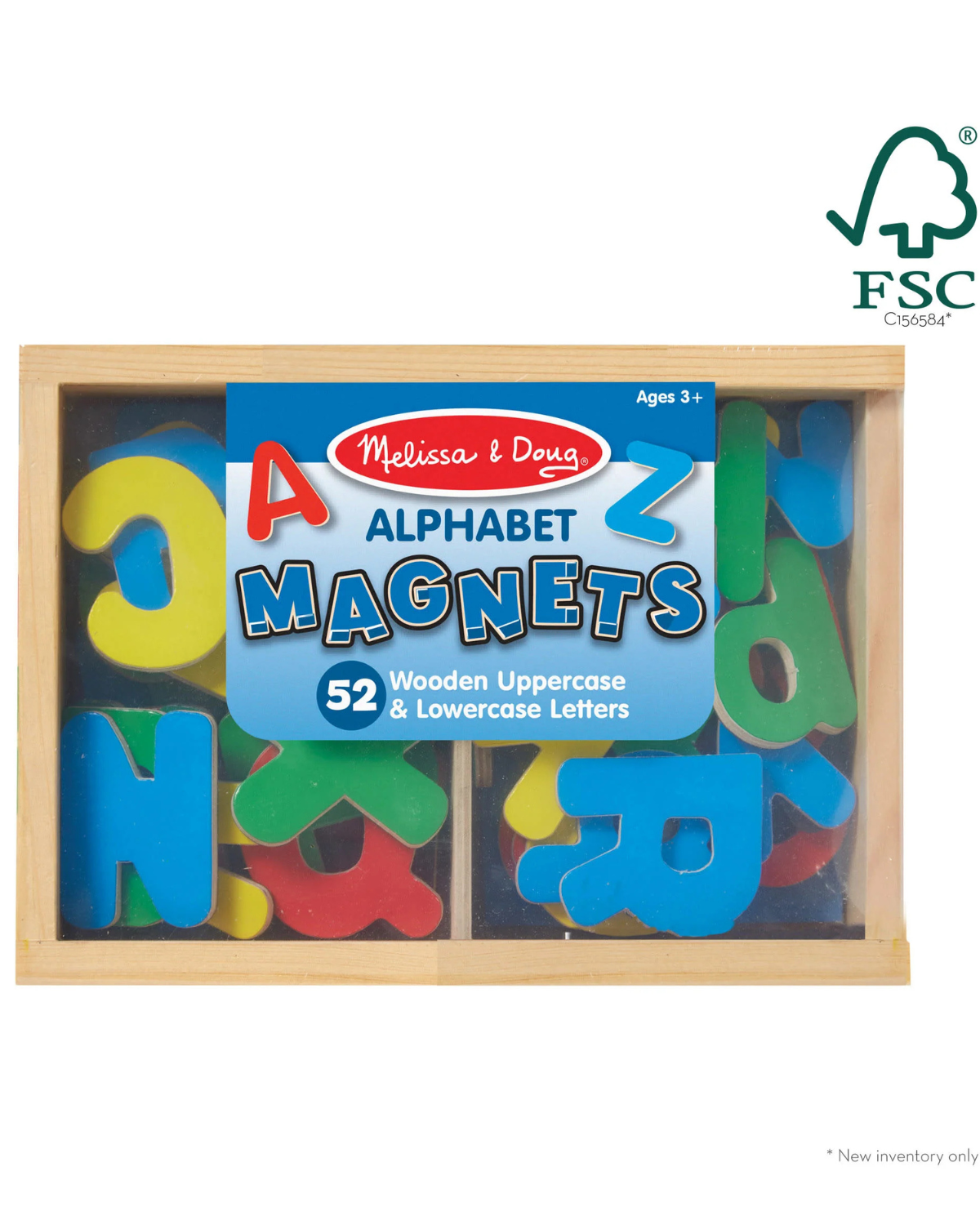 Magnetic Wooden Alphabet