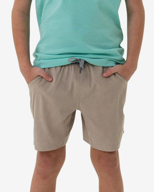 Burlebo Heather Khaki Venado Camo Athletic Shorts