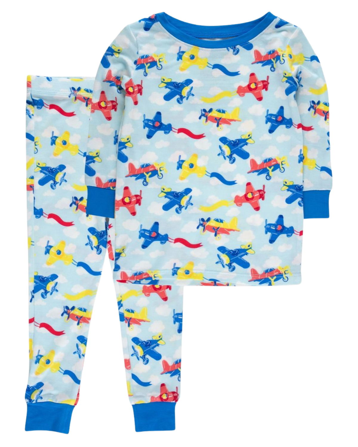 Plane Parade Long Sleeve Pajama Set