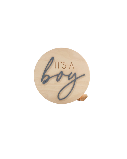 It's A Boy Announcement