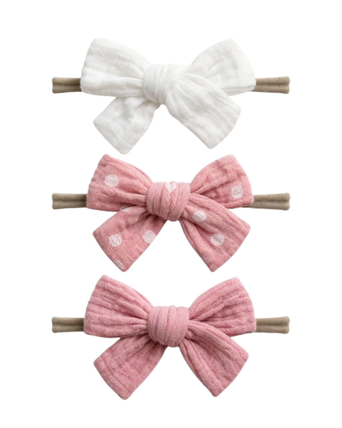 3- Pack Nylon Bows