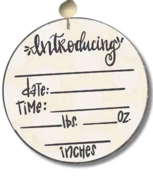Baby Name Circle Mini Charm