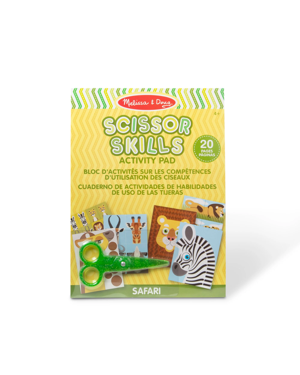 Safari Scissor Skills Activity Pad By Melissa & Doug