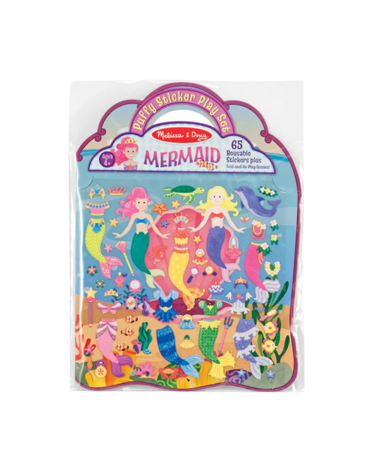 Puffy Sticker  Set - Mermaid By Melissa & Doug