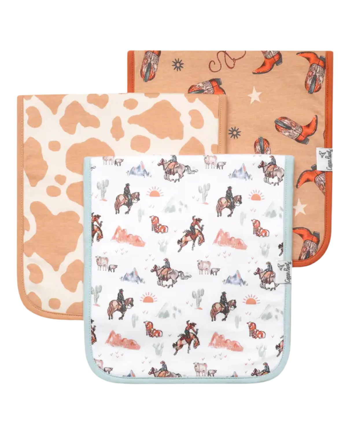 Boone 3 Pack Burp Cloth