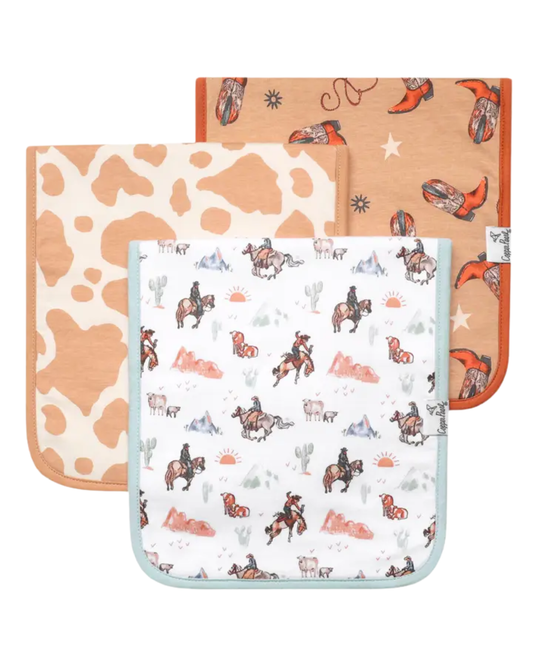 Boone 3 Pack Burp Cloth