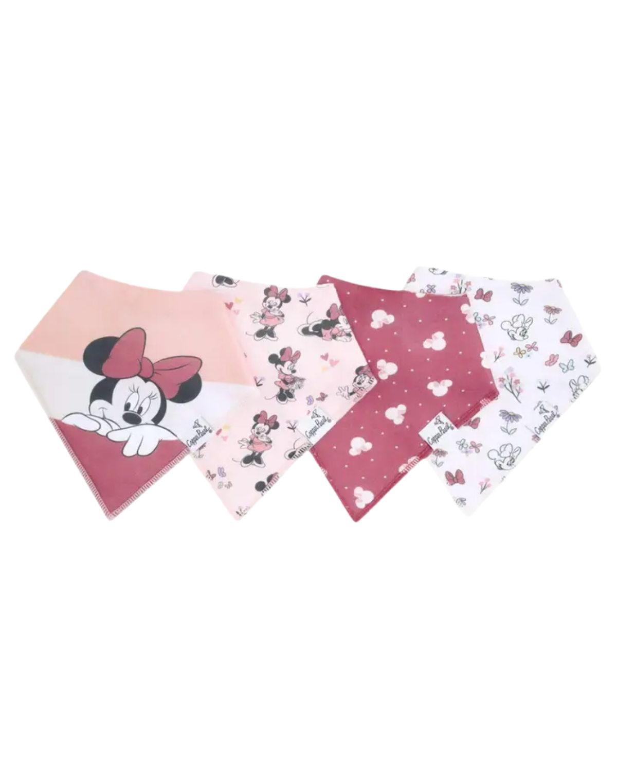 Minnie Mouse 4 Pack Bandana Bibs