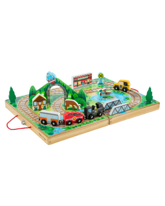 Take-Along Railroad By Melissa & Doug