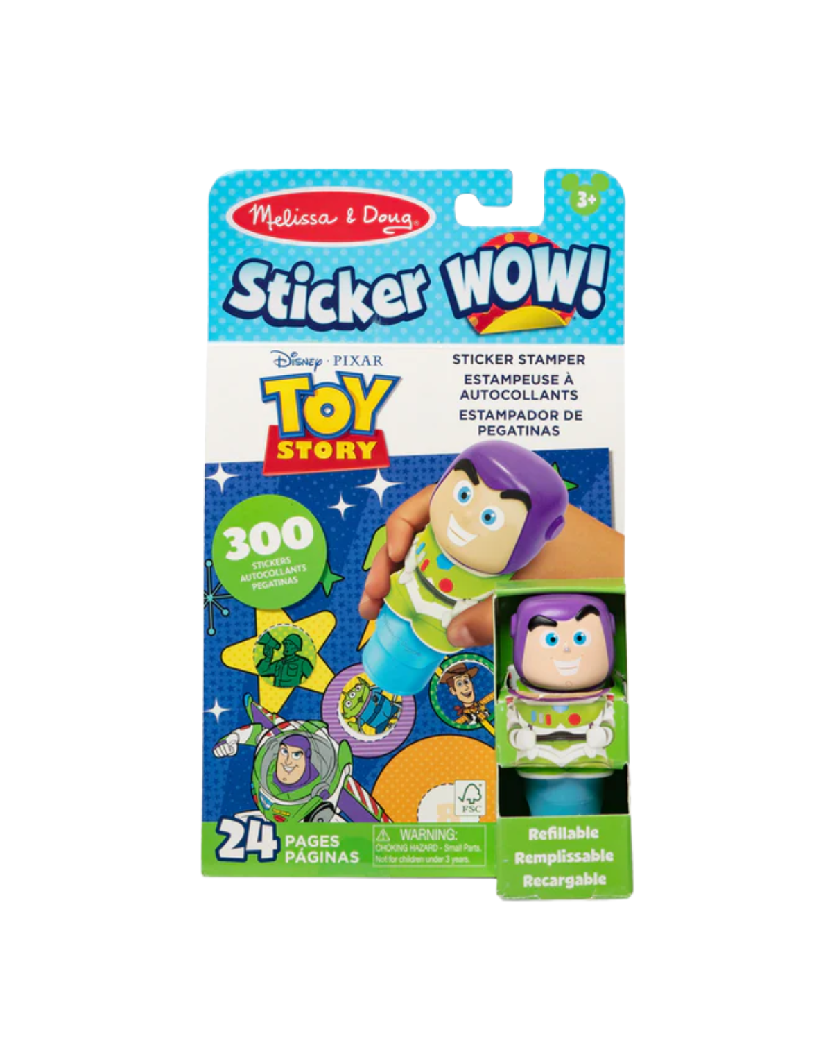 Sticker WOW!  Buzz Lightyear By Melissa & Doug