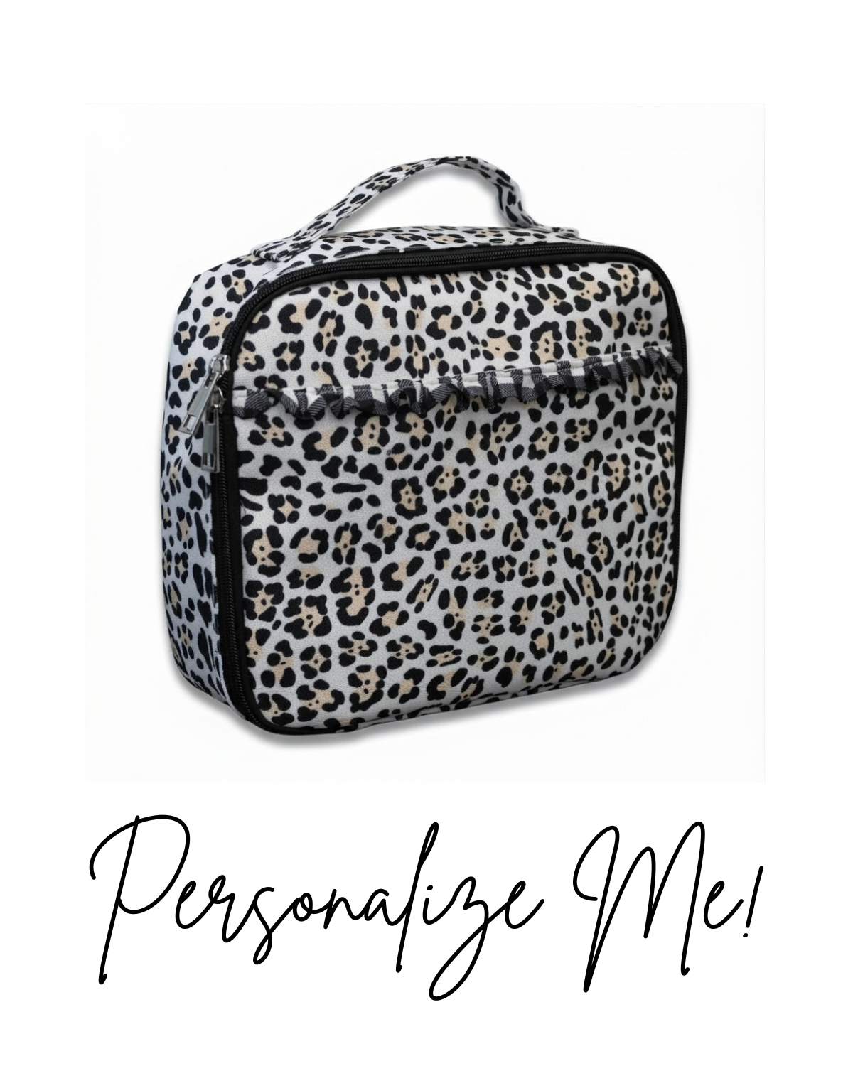 Ruffle Leopard Lunch Box