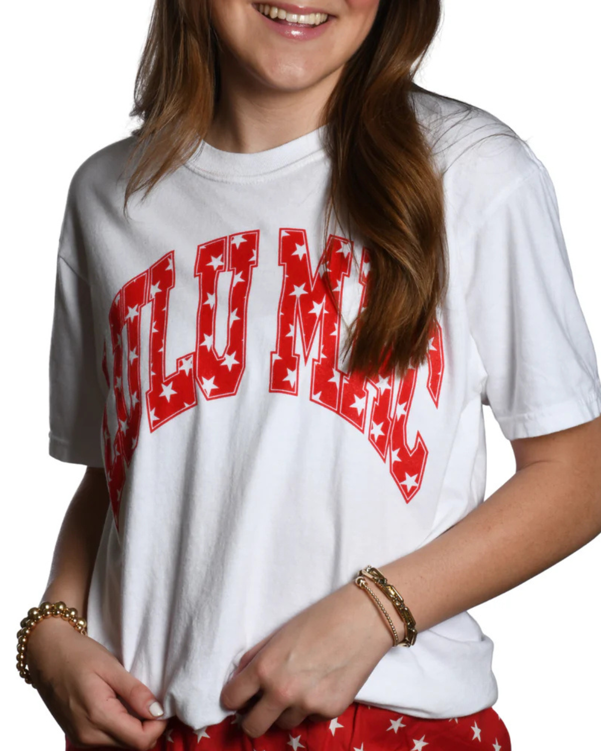 Red Star Youth White Tee