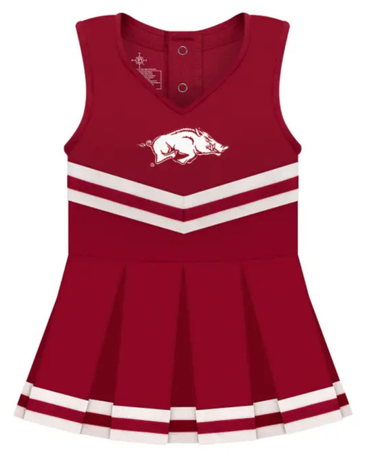 Arkansas Razorback Cheer Bodysuit