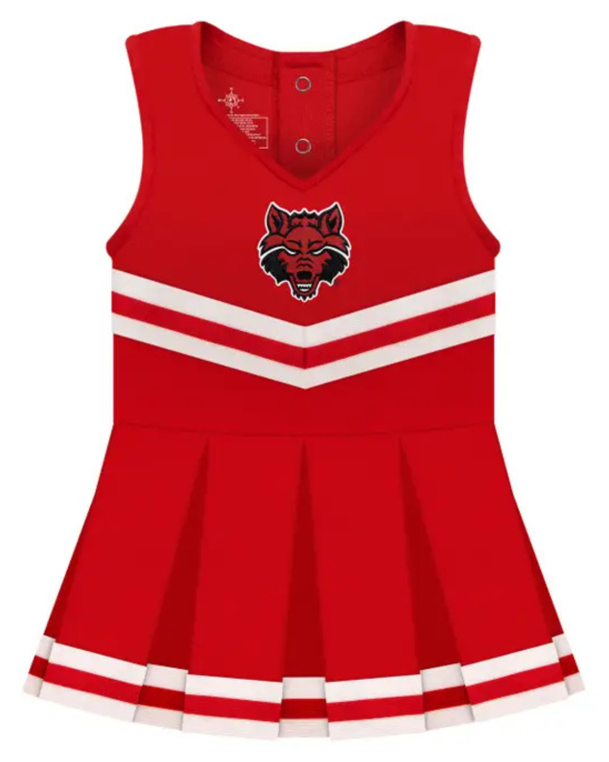 Arkansas State Red Wolves Cheer Dress Bodysuit